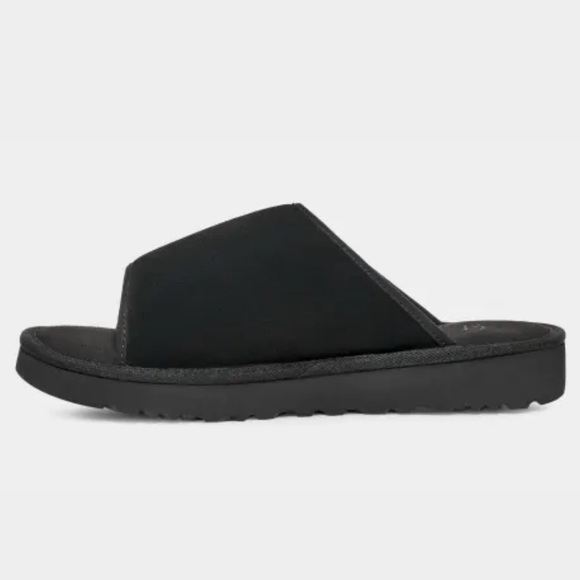 BINB UGG Men Sandals Goldencoast Slide Slippers Black - Picture 3 of 11